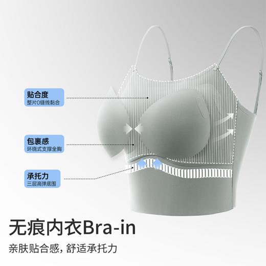 89元任选2件！【半练TA066 无痕平口吊带】款式又辣又飒，完美适配美式休闲运动风~0524返团 商品图3
