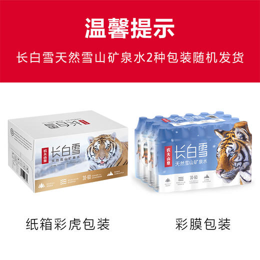 农夫山泉-长白雪1*24*535mL-纸箱装 商品图2