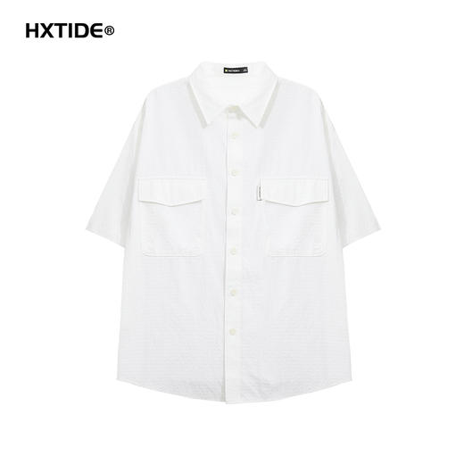 HX 夏季翻领短袖衬衫Z103520007102 商品图2