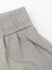 灰卡色松紧腰阔腿裤女夏季 薄款透气宽松显瘦垂感九分休闲裙裤 商品缩略图2