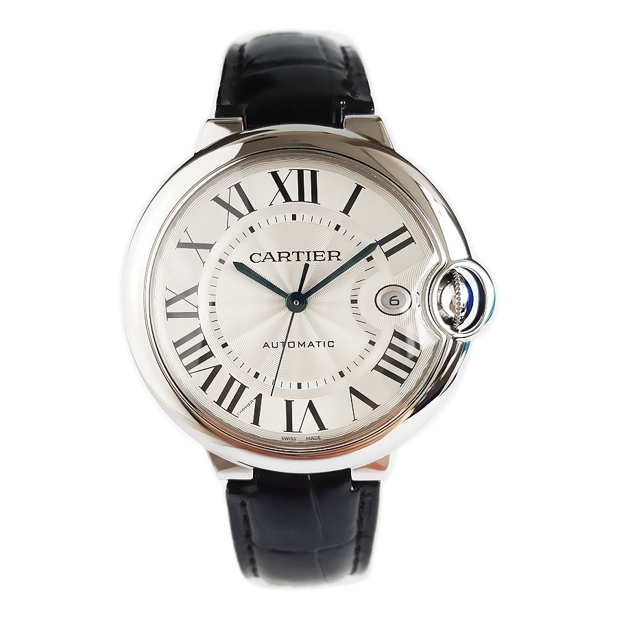 【95新】CARTIER 卡地亚WSBB0039自动机械机芯日期显示40MM（男款）蓝气球系列精钢130426AK02