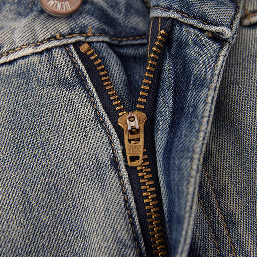 HX 夏季水洗萝卜牛仔长裤Z201520008101 商品图5