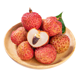 新鲜水果 果肉饱满桂花香荔枝 500g