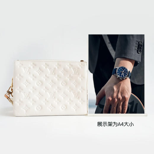 【95新】LV路易威登M21262小号白色压纹COUSSIN单肩斜挎包女士140426AK09 商品图9