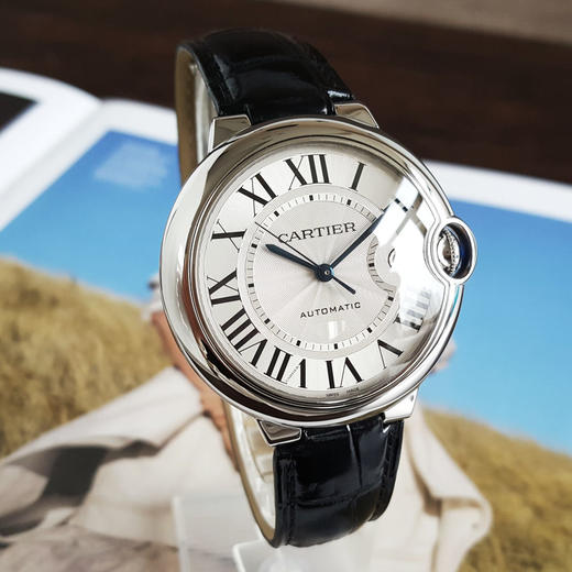【95新】CARTIER 卡地亚WSBB0039自动机械机芯日期显示40MM（男款）蓝气球系列精钢130426AK02 商品图2