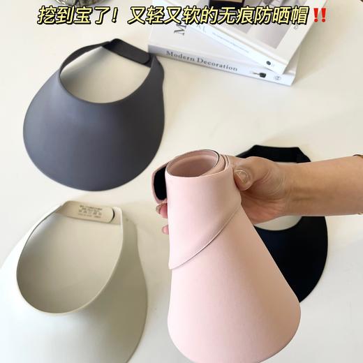 出门必备💥超模防晒帽【觉袈·无痕防晒帽】upf50+能够阻挡99%的紫外线👏凉感面料带上瞬间降温🧊双重隔热 呵护肌肤🎩加大宽帽檐 大面积遮阳还显脸小 商品图3