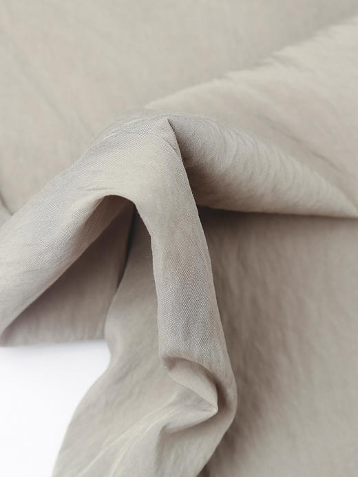 灰卡色松紧腰阔腿裤女夏季 薄款透气宽松显瘦垂感九分休闲裙裤 商品图4