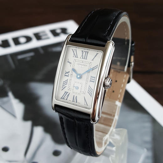 【95新】LONGINES 浪琴L5.255.4.71.0石英机芯21*32MM（女款）黛绰维纳系列精钢060426NJS15 商品图1