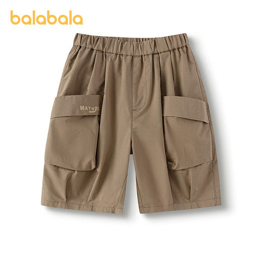 巴拉巴拉童装儿童中裤男童工装裤子2025夏季新款凉感 商品图4
