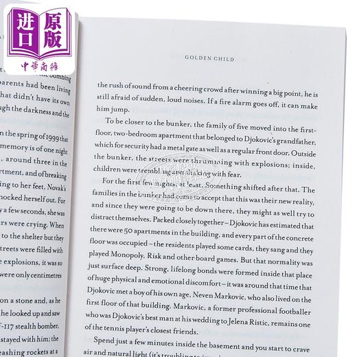 【中商原版】2024年巴黎奥运会冠军 网球金满贯 德约科维奇传记 英文原版 寻找诺瓦克 谜一样的男人 Searching for Novak Mark Hodgkinson 商品图3