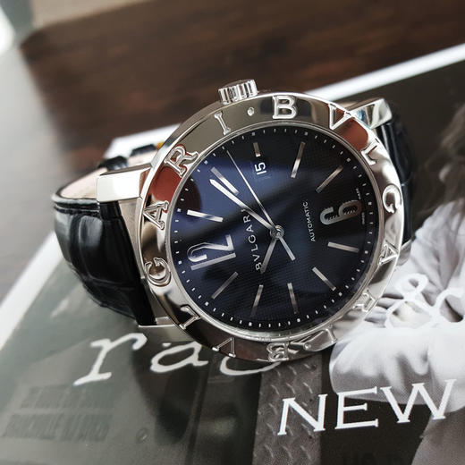 【95新】BVLGARI 宝格丽BB42BSLDAUTO自动机械机芯日期显示42MM（男款）BVLGARI∙BVLGARI精钢050426TJ02 商品图4
