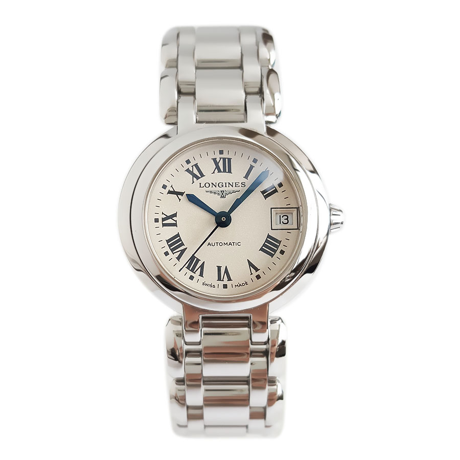 【95新】LONGINES 浪琴L8.111.4.71.6自动机械机芯日期显示26.5MM（女款）心月系列精钢310326HS09