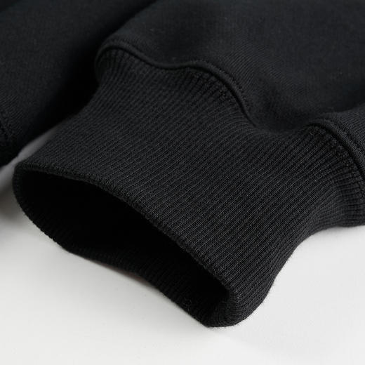 NPC潮牌做旧胶布字母连帽卫衣【恒温暖皮】厚款潮流情侣NP3AST39 商品图2