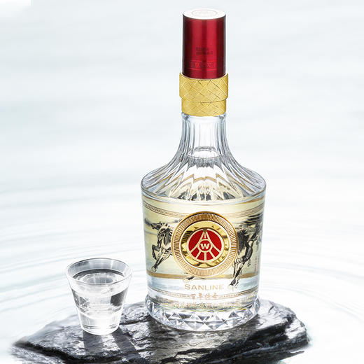 【年中补贴，赠礼袋】五粮液总厂出品：百年传奇·金马，52°白酒，支持扫码验真伪，亚克力经典包装 商品图10