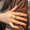 【亦非晚「青云直上」绿松石首饰系列】(青·间月预售7-10天发货，)美国蓝松石，亚利桑那百年矿脉存量宝藏，每一件都动人心魄 商品缩略图11