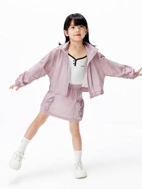 8楼摩安珂儿童little MO&Co.26年夏季新款active系列|防晒抗UV40+凉感环保蓝标半身裙 KBF2SKT003【吊牌价：399元 ，活动价：359元】