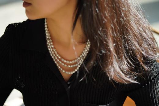 三层礼服珍珠链 商品图2