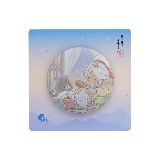 【城市系列】光遇马口铁徽章 - 点茶成画 商品图2
