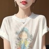 【特价79.9元2件】卡通印花天丝棉混纺短袖 柔顺清凉针织衫 商品缩略图0
