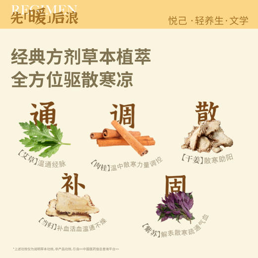 【我的养生好物系列】“先暖后浪-她的书房-暖香贴” 商品图3