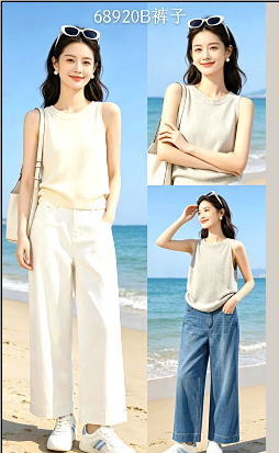 68920B天丝棉弹力牛仔裤