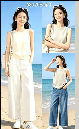 68920B天丝棉弹力牛仔裤 商品图0