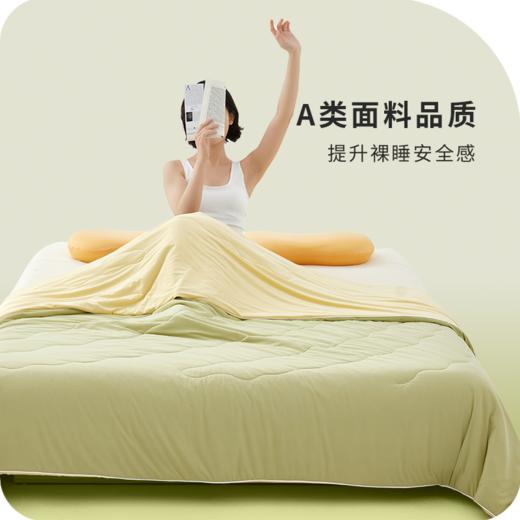 【西域楼兰·2026蚕丝冰皮夏凉被】 聚酰胺凉感面料+桑蚕丝 更加透气柔软！ 凉感值高达0.4 可水洗机洗，不褪色，不结团，不起球  商品图1