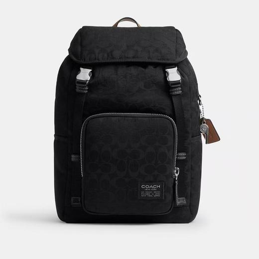 【爆】1楼COACH蔻驰经典标志LOGAN尼龙双肩包 吊牌价2950现价2729 商品图4