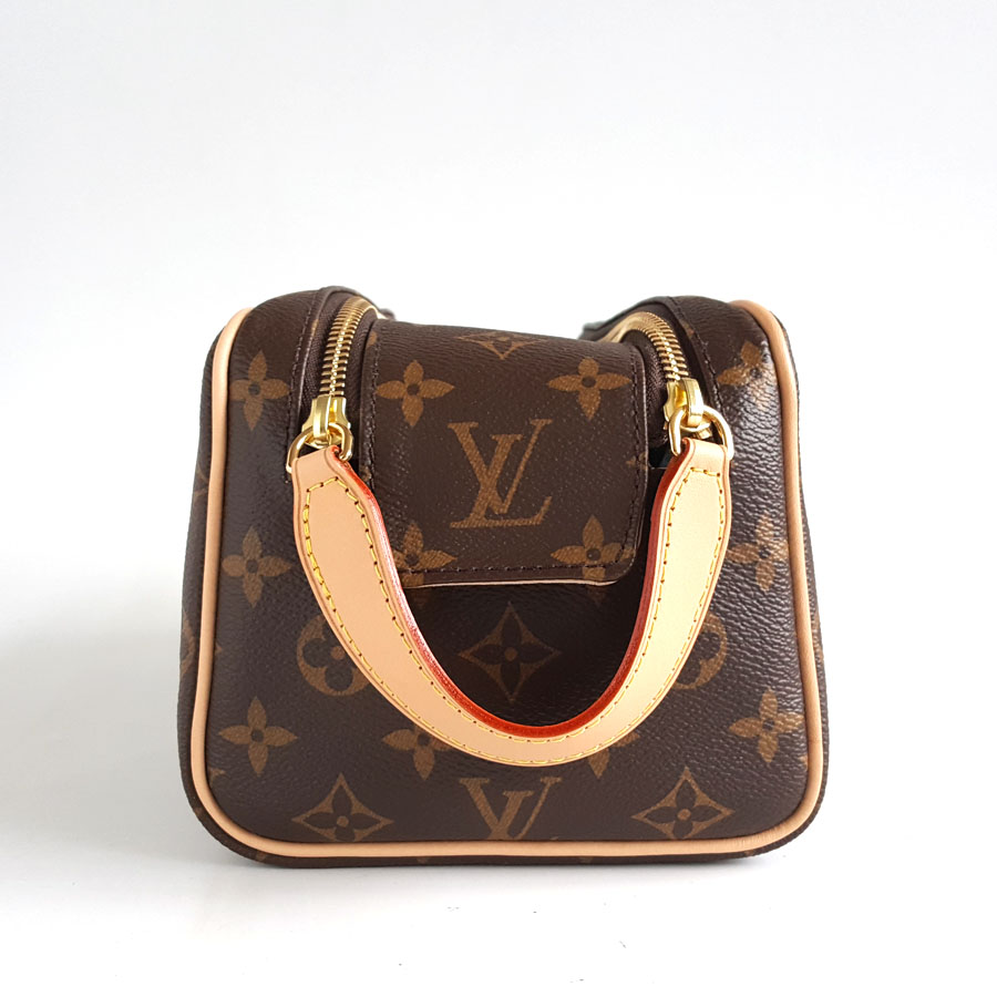 【闲置】LV路易威登M44494棕色老花Dopp Kit洗漱包化妆包手拿包女士120426TJ05