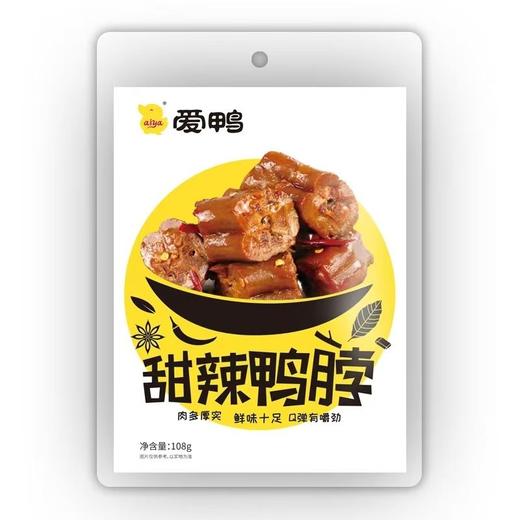 爱鸭108g甜辣鸭脖 商品图0