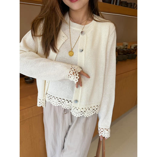 2604312    日本和纸 钩花针织开衫🪡 商品图11