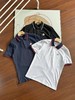 蒙口男款短袖Polo衫，胸口圆标贴布绣工艺 商品缩略图1