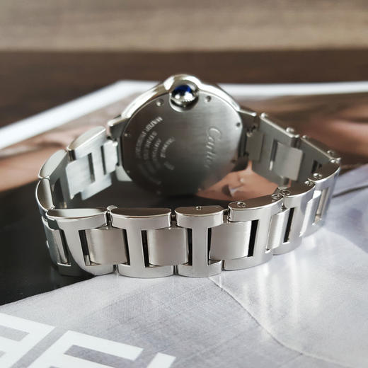 【95新】CARTIER 卡地亚W6920071自动机械机芯33MM（女款）蓝气球系列精钢130426AK15 商品图5