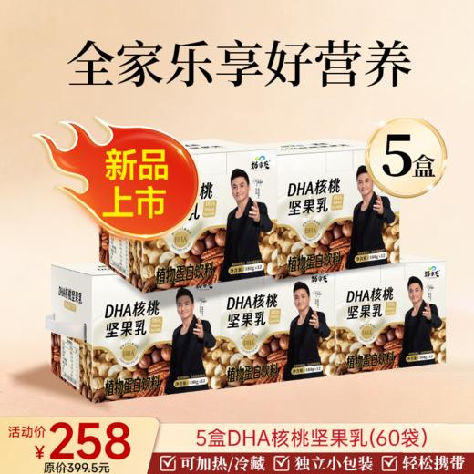  DHA核桃坚果乳 180克/袋  12袋/盒 商品图2