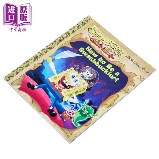 【中商原版】海绵宝宝大电影 寻找方块裤 深海大冒险 如何成为一名海盗 The Spongebob Movie Search for Squarepants 英文原版 商品图1