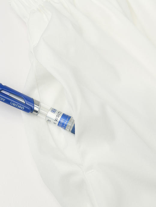 日系温柔风白色云朵半身裙 松紧腰宽松显瘦百搭中长款花苞伞裙 商品图3