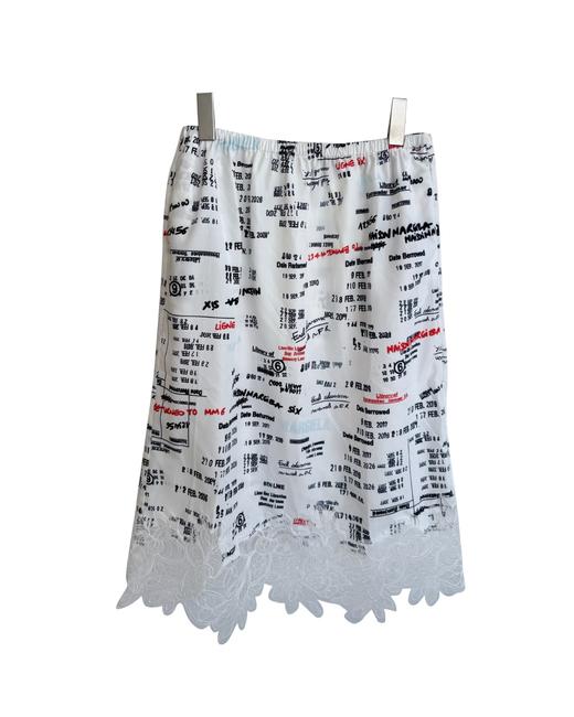 女款高腰印花半身裙ba016 商品图0