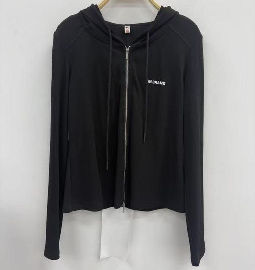 NC连帽简约百搭长袖针织开衫50703（黑） 秋季 253011080321 商品图0