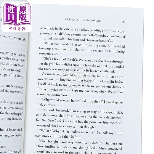 【中商原版】在周日采雏菊 Picking Daisies on Sundays 英文原版 Liana Cincotti 浪漫爱情喜剧 商品图2