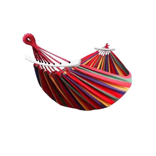 【加厚帆布抗撕裂、排汗透气不闷热】成人吊床户外秋千野外防侧翻掉大人双人吊椅宿舍室内露营儿童野餐.TA 商品图3