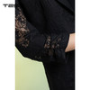 夏上新透气气质通勤黑色蕾丝镂空西装2262014 商品缩略图3