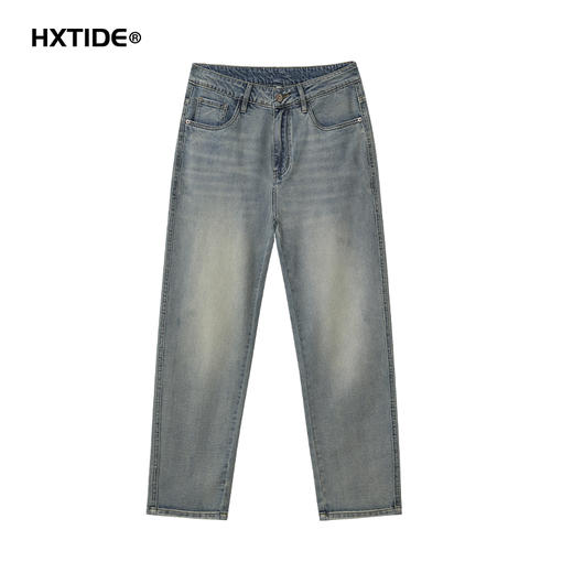 HX 夏季水洗萝卜牛仔长裤Z201520008101 商品图0
