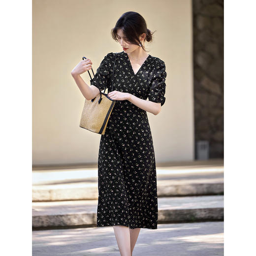 初夏新款【水墨集云  连衣裙集合】多款集合 优雅百搭 商品图6