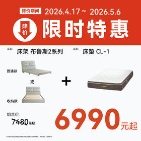 双人床套餐 布鲁斯2CL-1