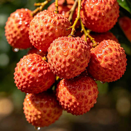 新鲜水果 果肉饱满桂花香荔枝 500g 商品图2