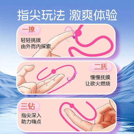倍力乐医用级手指套 颗粒款玻尿酸冰火调情 商品图1