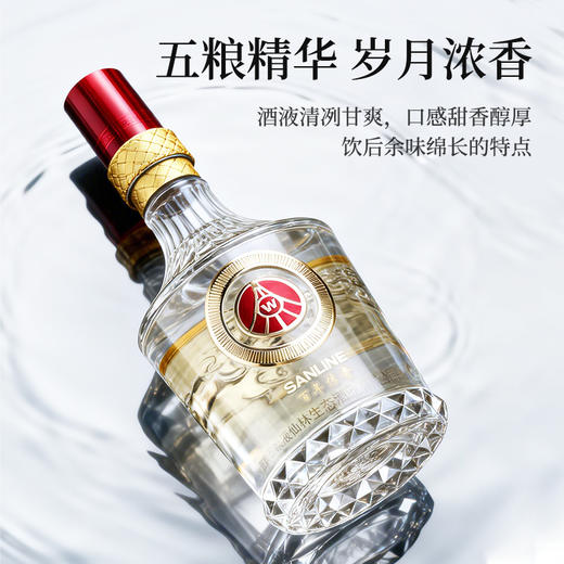 【年中补贴，赠礼袋】五粮液总厂出品：百年传奇·金马，52°白酒，支持扫码验真伪，亚克力经典包装 商品图5