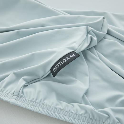 【西域楼兰·出口日韩冰丝床笠】 190g 高密面料垂顺不软塌 透气不闷汗整夜干爽 出口品质做工细腻更耐用 商品图6