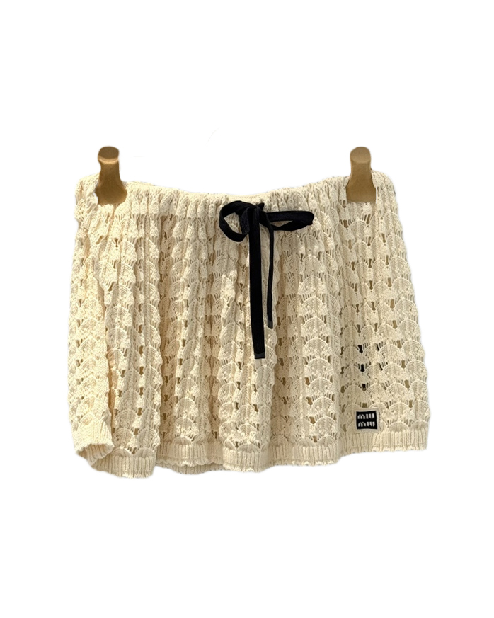 女款镂空针织半裙zh017