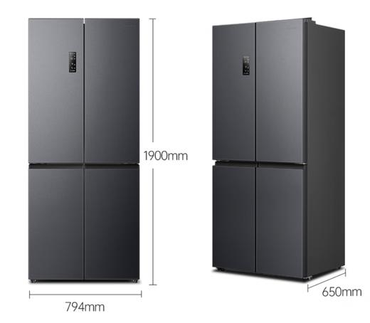 容声 冰箱 BCD-466E30CNLAD 466升 十字四门 风冷 变频 一级能效 两边散热 单循环 PCM涂层板 LED显示 商品图1
